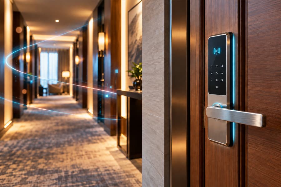Otel Kapı Kilidi Sistemleri Nasıl Çalışır
