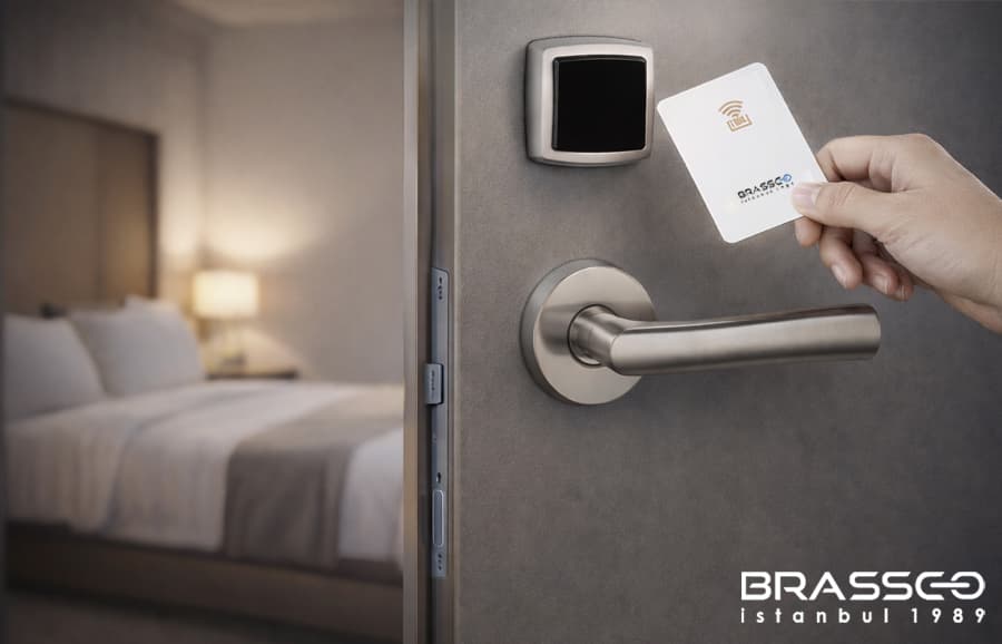 Oteller ve İşletmeler İçin Kartlı Kilit Sistemleri