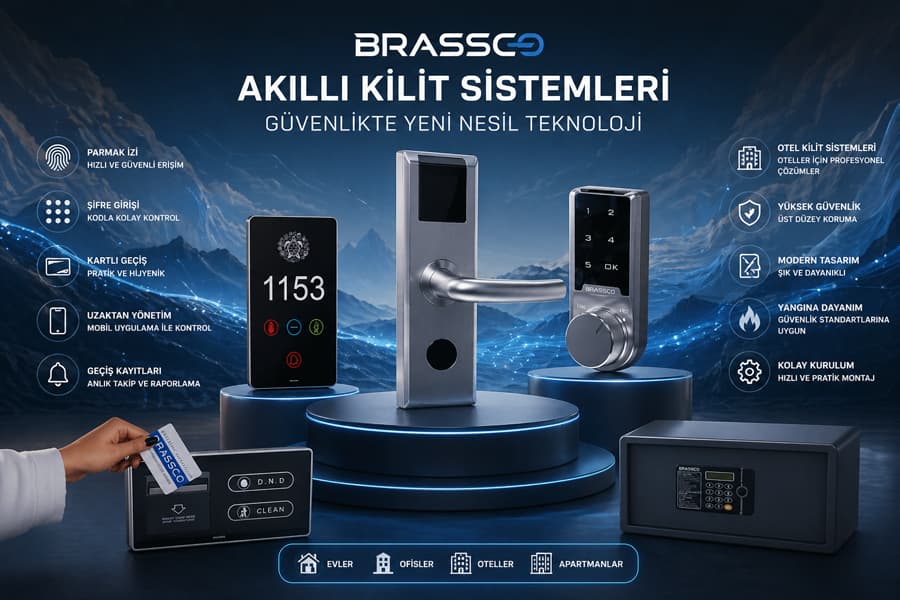 Elektronik Çelik Kapı Kilitlerinin Avantajları