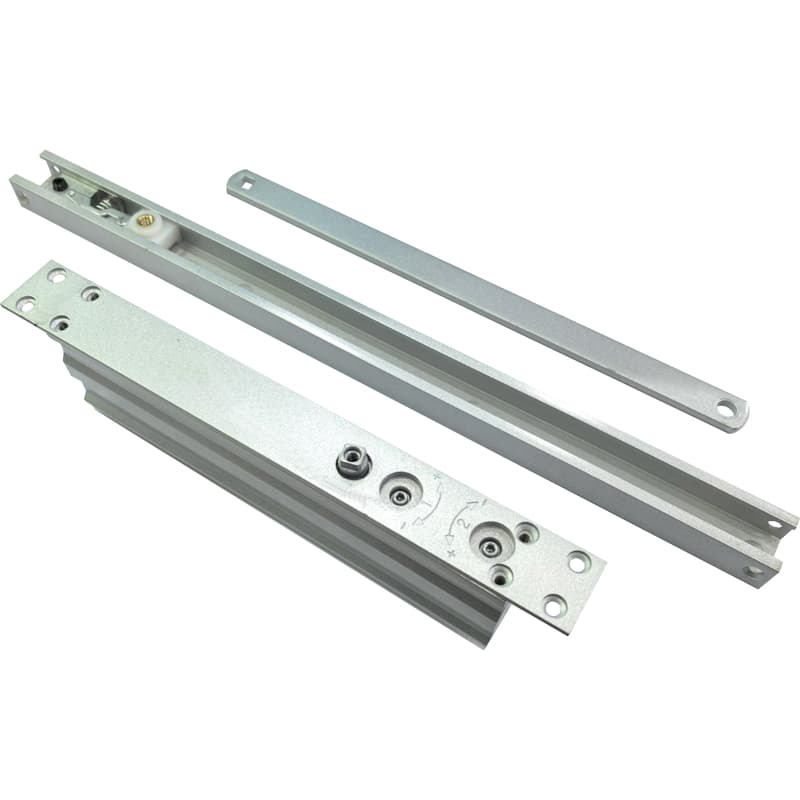 GKH02 Gizli ve Raylı Kapı Kapayıcı Gümüş