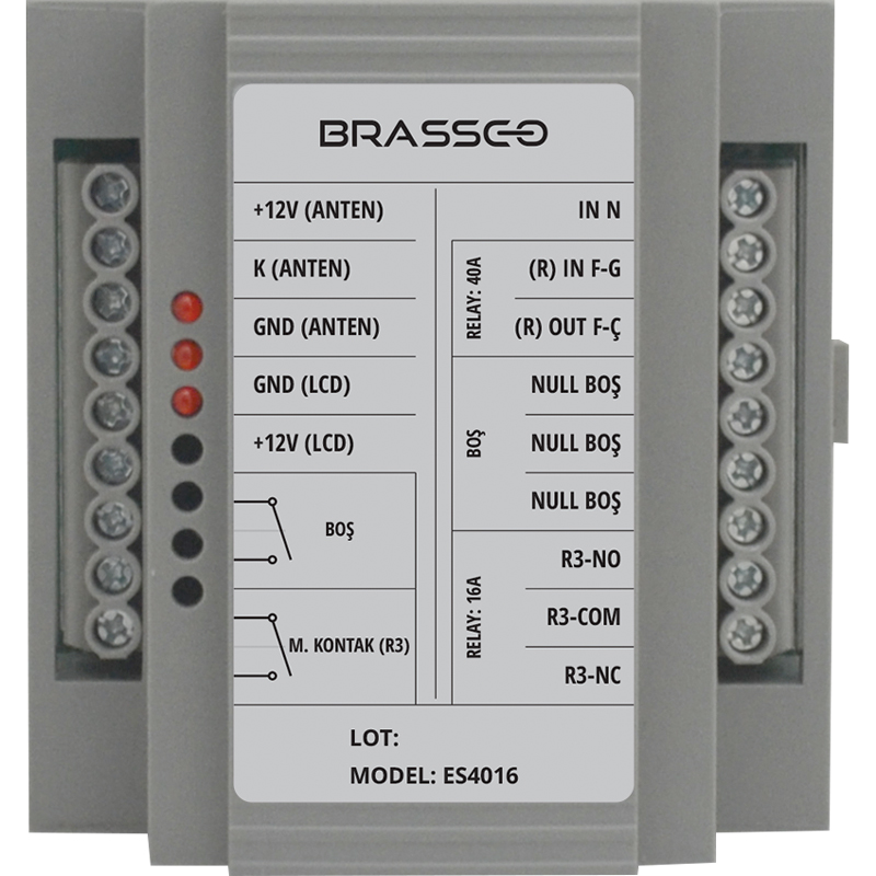 ES4016 Enerji Kontrol Ünitesi Role Modülü